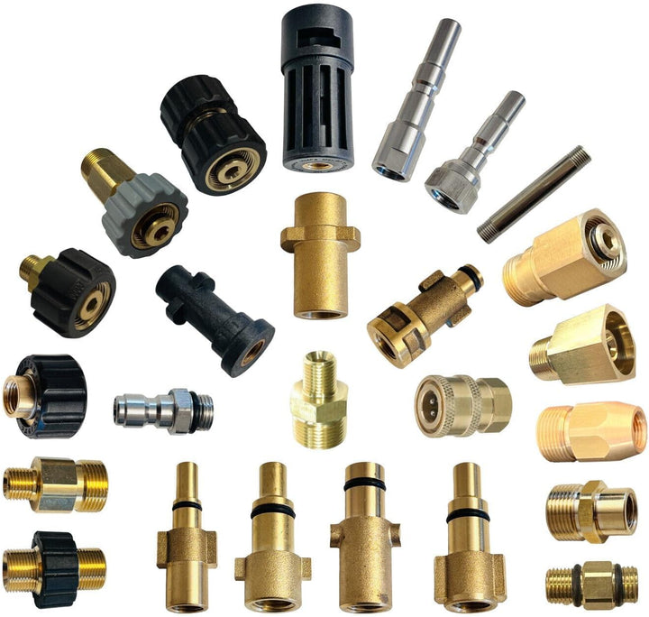 M&M Smartek Hochdruckreiniger Adapter für/kompatibel zu Kränzle light line D10 mit 1/4" Innengewinde