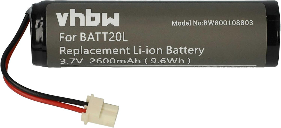 vhbw Akku kompatibel mit Midland ER200, ER300 digital Radio (2600 mAh, 3,7 V, Li-Ion)