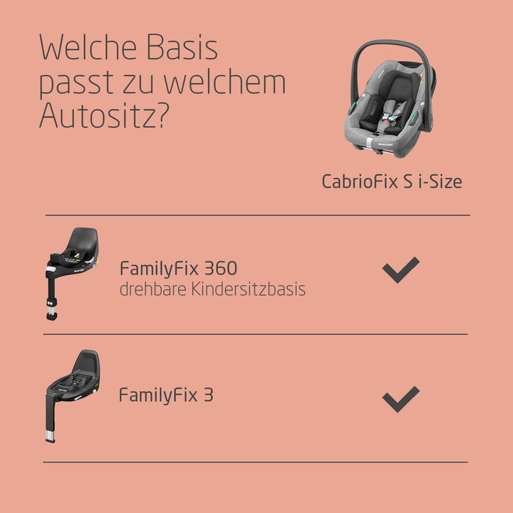 Maxi-Cosi Zelia S Trio Kinderwagen 3 in 1 Komplettset, 0-4 Jahre, bis 22 kg, Zusammenklappbar, Kompa