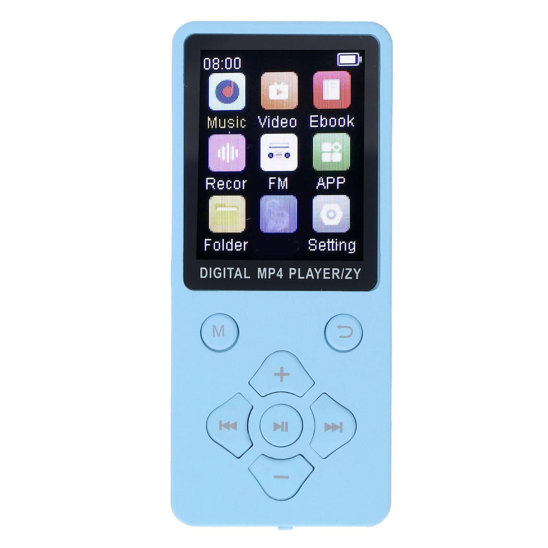 16 GB MP3-Player mit Bluetooth, HiFi-Sound, 1,8-Zoll-Bildschirm, Tragbarer Musik-Player mit Kopfhöre