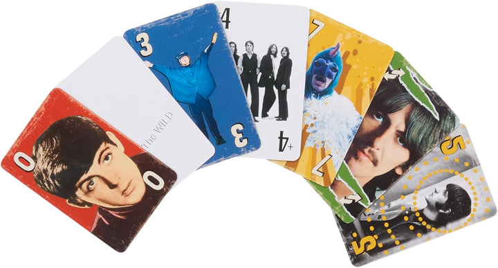 Mattel Games - UNO Canvas The Karten für Kinder, Erwachsene und Familienabende mit Illustrationen un