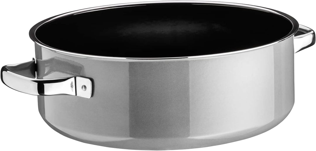 WMF Fusiontec Mineral Bräter mit Glasdeckel 28 cm Induktion, Schmortopf 5,9l, hoher Rand, High-Tech