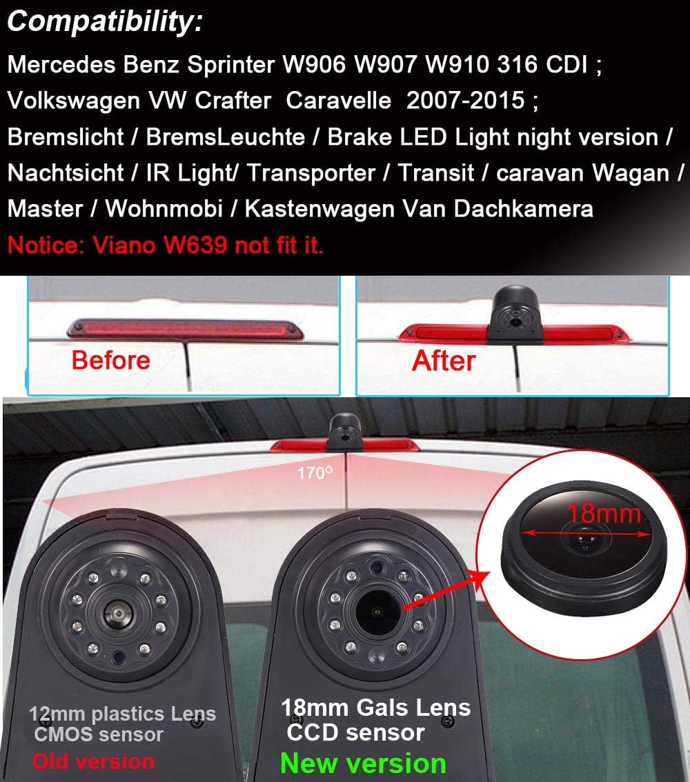 【Super HD Rückfahrkamera Set】 4.3 Zoll TFT LCD Farbdisplay Auto Monitor + 1280 * 720 Pixel 1000TV Li