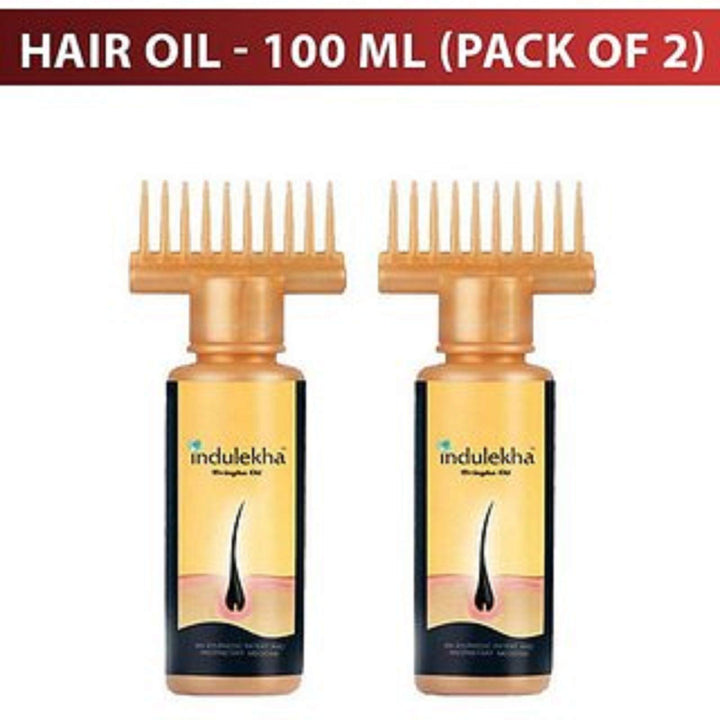 Indulekha Bhringa Haaröl, 100 ml, aus Indien, 2 Stück
