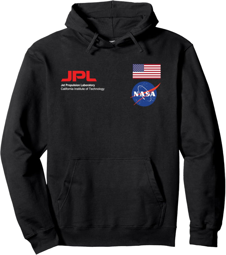 NASA JPL "The Grand Tour" Space Travel Poster Pullover Hoodie