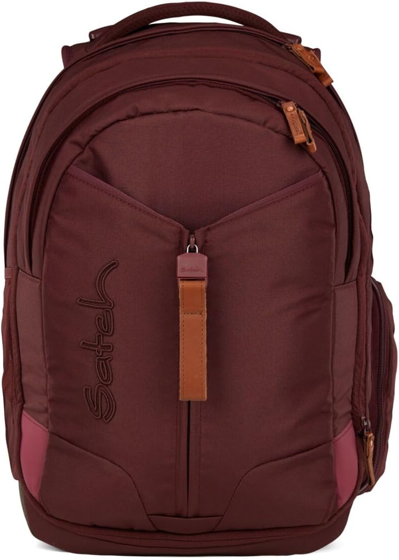 Satch Match Schulrucksack Set 3tlg. inkl. Schlamperbox und Sporttasche Nordic Ruby Skandi Edition, N
