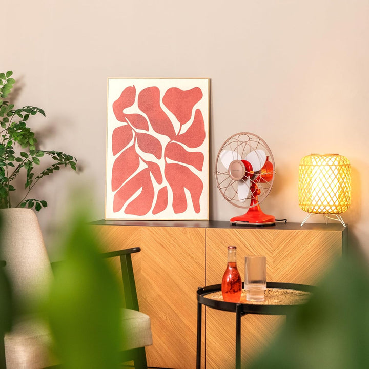 Cecotec - Tischventilatoren EnergySilence 1090 RetroDesk Design, 40 W, 30 cm, einzigartiges und eleg