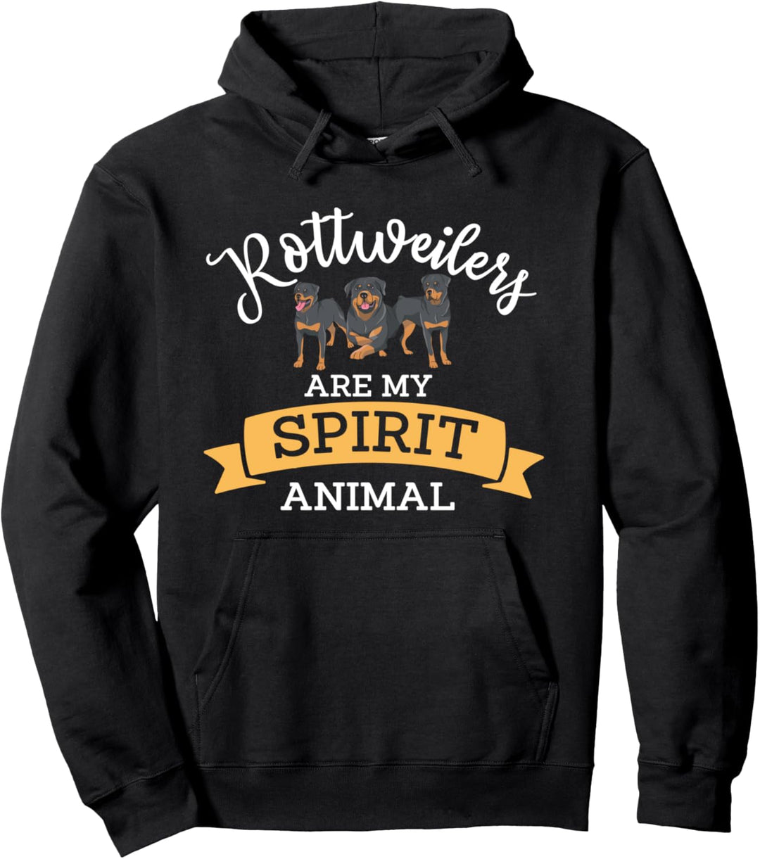Rottweilers Are My Spirit Hundespielzeug, Rottweiler Pullover Hoodie