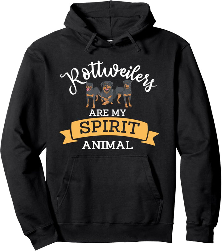 Rottweilers Are My Spirit Hundespielzeug, Rottweiler Pullover Hoodie