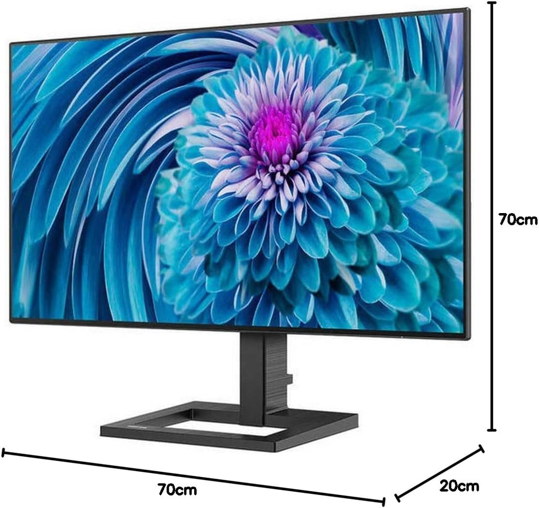 PHILIPS 275E2FAE - 27 Zoll QHD Gaming Monitor, 75 Hz, 4ms, AdaptiveSync (2560x1440, HDMI, DisplayPor