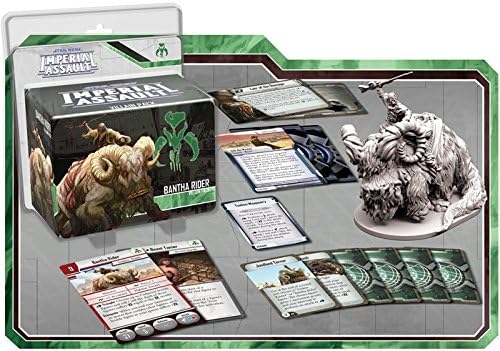 Fantasy Flight Games , Imperial Assault Villain Pack Bantha Rider , Board Game , Ages 14+ , 2-5 Play
