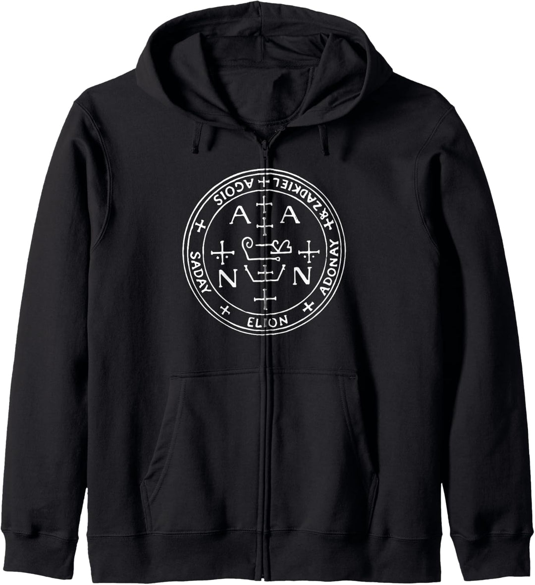 Holy Seal of Archangel Zadkiel invoke Forgiveness Kapuzenjacke