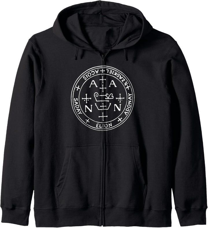 Holy Seal of Archangel Zadkiel invoke Forgiveness Kapuzenjacke