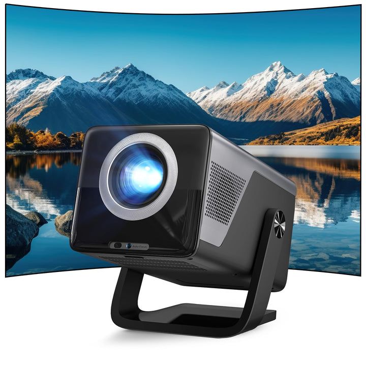 [Native 1080P/2000 ANSI/KI-Sprachassistent] Smart Beamer mit Android 14 OS 4K-Unterstützung X7 Proje