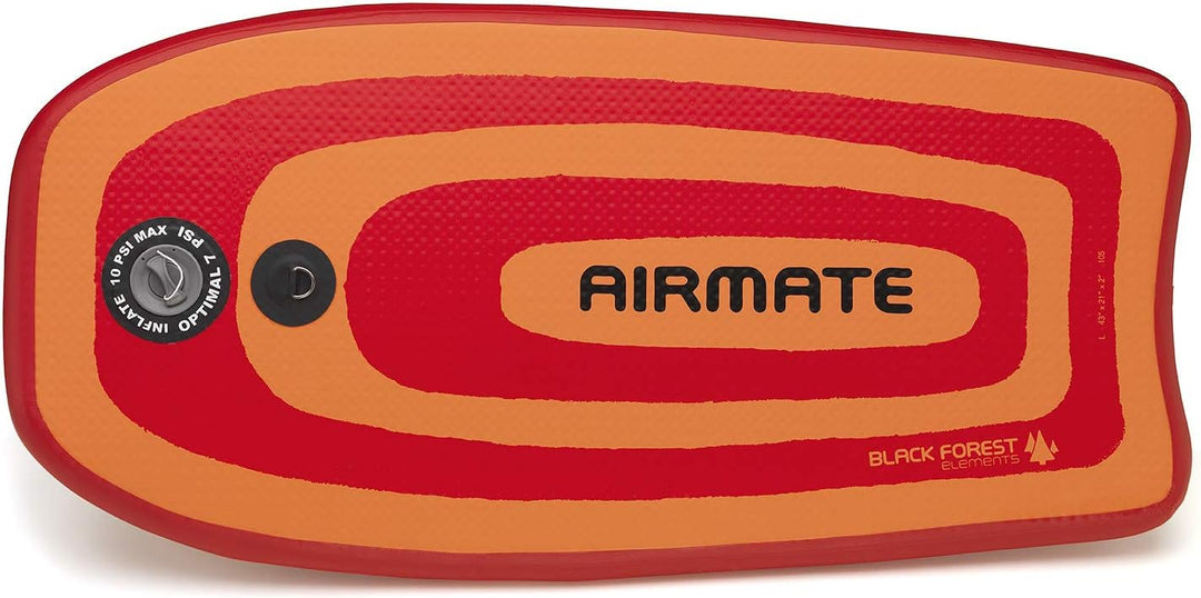 AIRMATE L 43 " Bodyboard Inflatable - Boogieboard aufblasbar - Sportgerät - Für Erwachsene