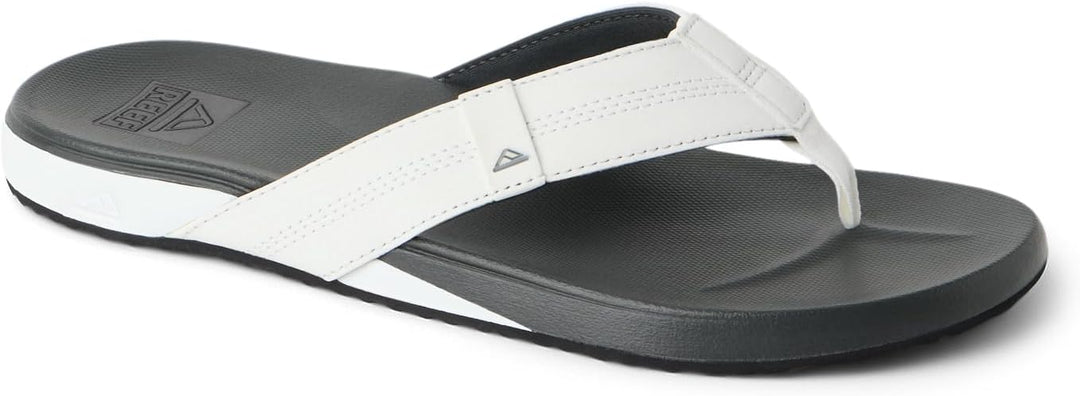 Reef Herren Cushion Bounce Phantom Zehentrenner 43 EU White Charcoal, 43 EU White Charcoal