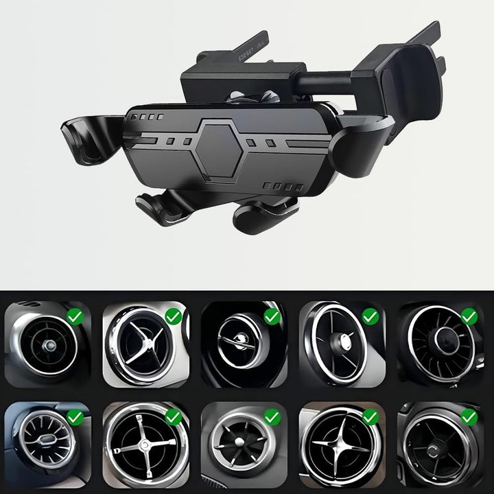 Handyhalterung Auto Runde Lüftung Mercedes-Benz AMG/GLA/GLB/GLC/GLE/GLS/GLK/smart 451 453 Mini-Coope