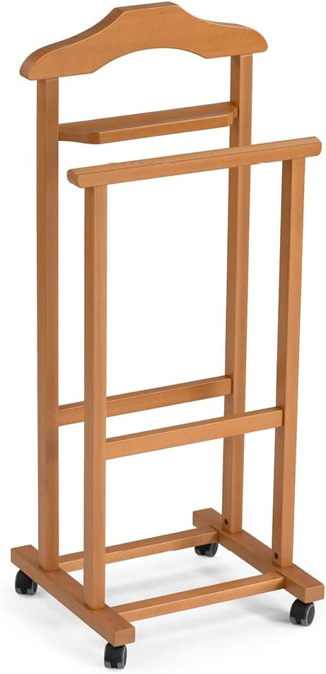 Arredamenti Italia Herrendiener für Schlafzimmer MIRANO, Holz - Elegant - Farbe: Kirsche AR-It il Cu