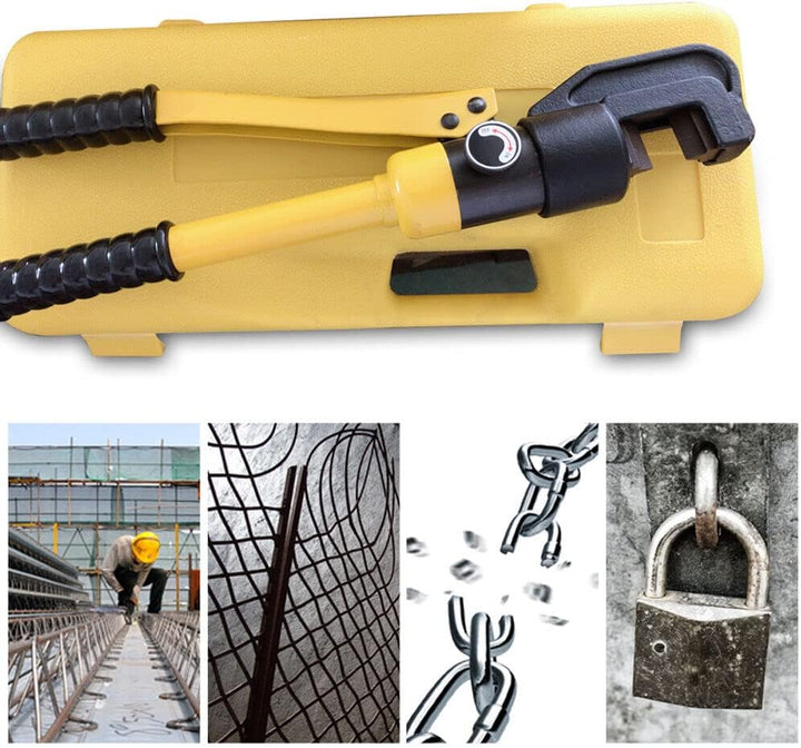 Hydraulischer Bolzenschneider aus hochwertigem Metall, tragbar 8 Ton Bewehrungsbolzenschneider mit S