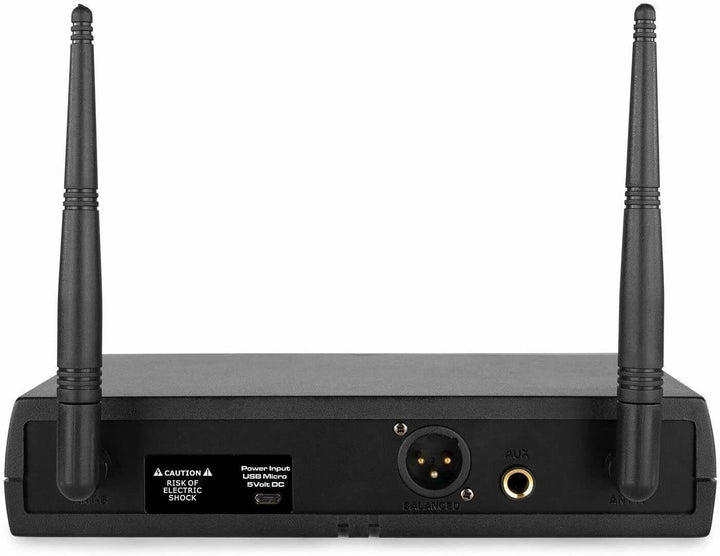 Vonyx WM61B BodyPack mit Headset und Empfänger - 16 UHF-Kanäle