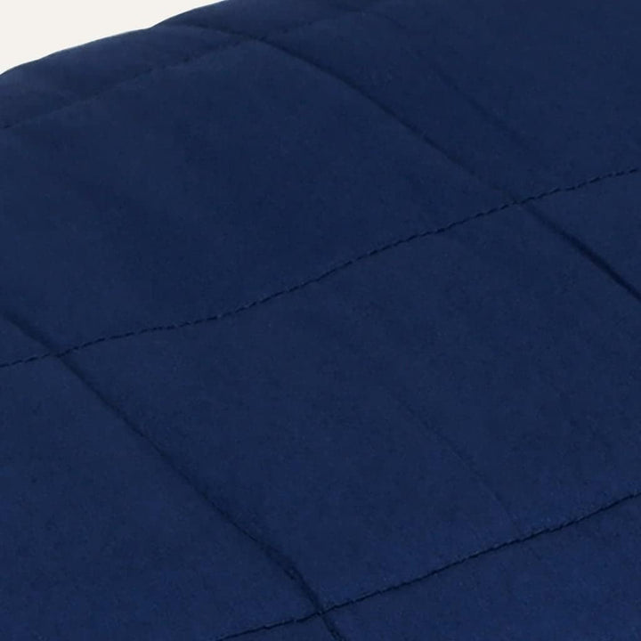 SKM Gewichtsdecke Blau 220x260 cm 11 kg Stoff, Weight: 11.55 kg, 350748 Blau 220 x 260 cm,11 kg, Bla
