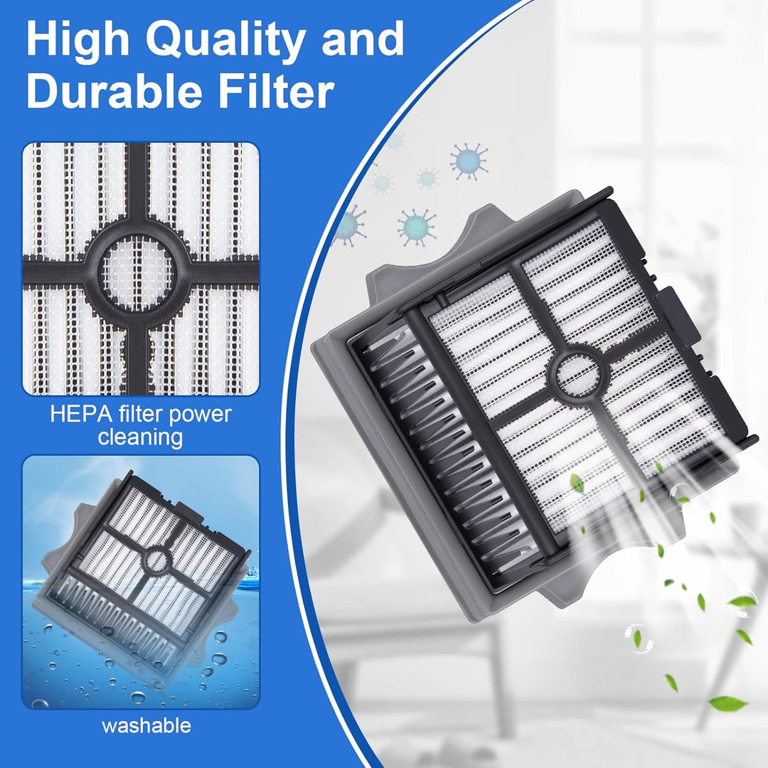 Ersatzbürstenrolle und HEPA-Filter für Tineco Floor One S7 Artist/stretch S6/SWITCH S6/S7 Stretch Ul