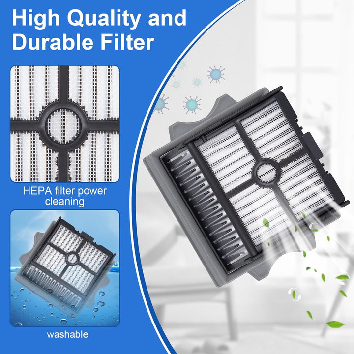 Ersatzbürstenrolle und HEPA-Filter für Tineco Floor One S7 Artist/stretch S6/SWITCH S6/S7 Stretch Ul