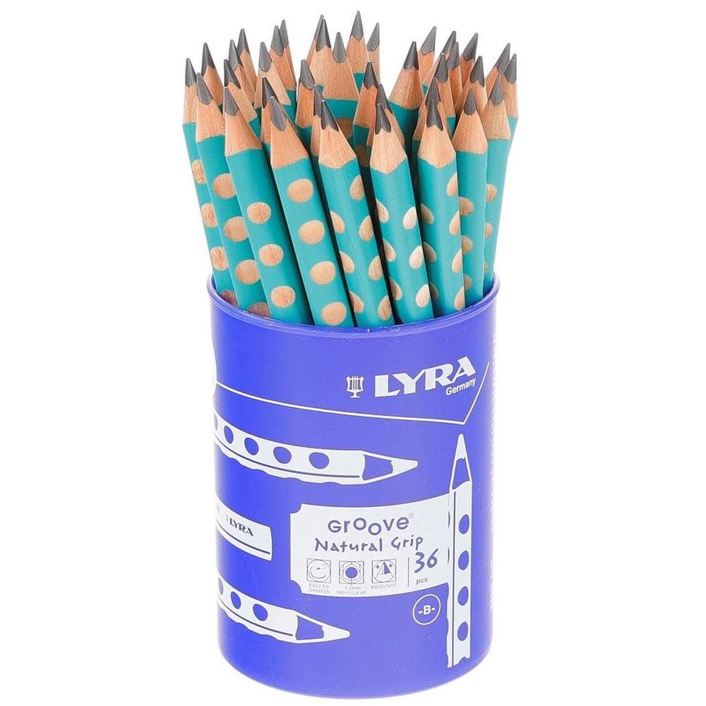Lyra Groove Jumbo Graphitstift, türkis lackiert, RD36, türkis