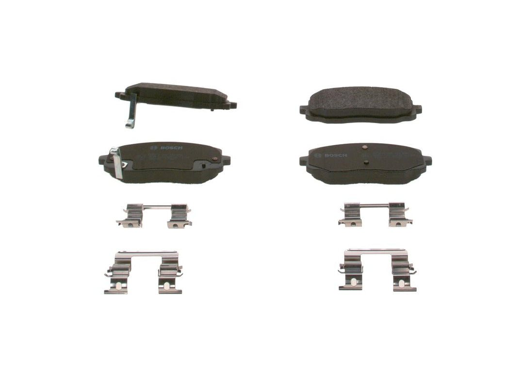 Bosch BP974 Bremsbeläge - Vorderachse - ECE-R90 Zertifizierung - vier Bremsbeläge pro Set