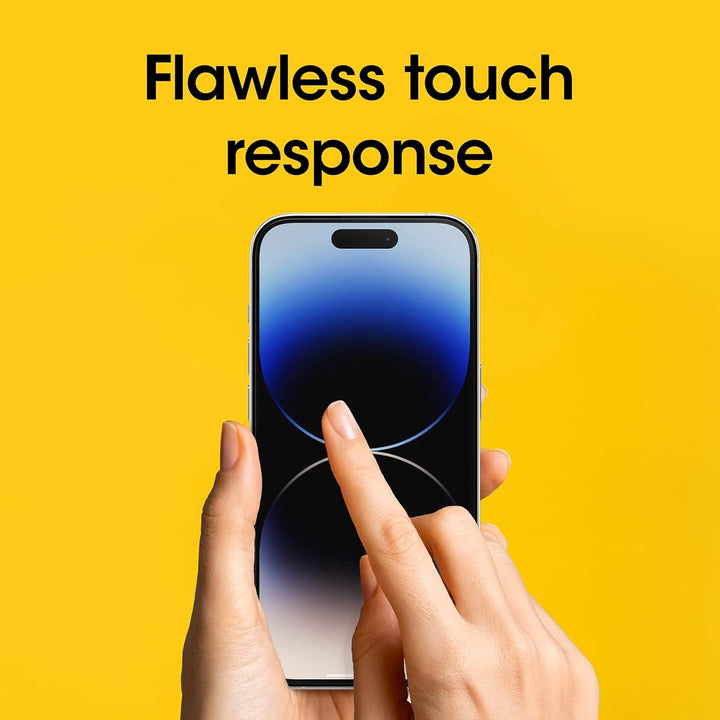 OtterBox Trusted Glass Displayschutz für iPhone 14 Pro, gehärtetes Glas, x2 Schutz vor Brüchen, Krat