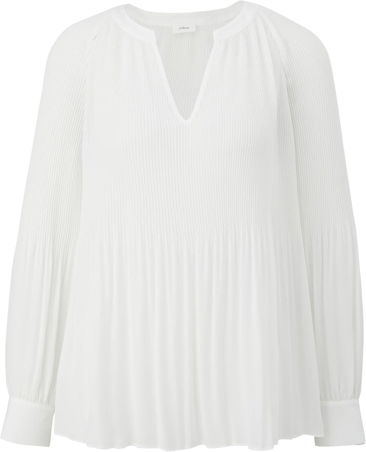 s.Oliver BLACK LABEL Damen Bluse 32 Creme, 32 Creme
