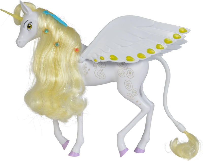 Simba 109480093 - Mia and Me Einhorn Onchao, mit beweglichen Flügeln & 109480101 - Mia und Me Armban