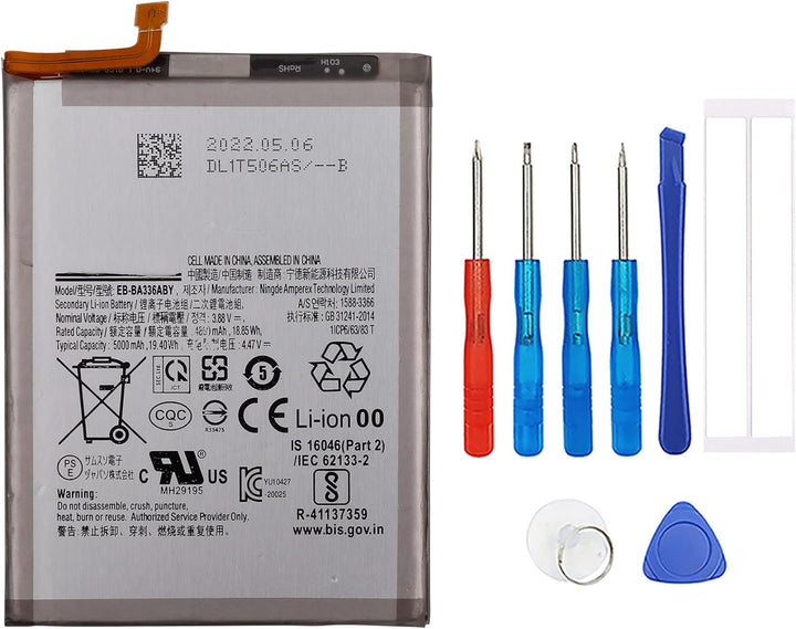 Swark EB-BA336ABY Akku Kompatibel mit Samsung Galaxy A53 5G SM-A536 with Tools