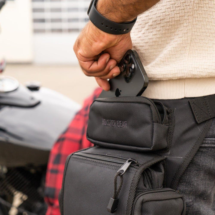 Holster Gear – Hundetasche, Beintasche für Hunde, Leckerlitasche fürs Gassi gehen, Outdoor Hundezube