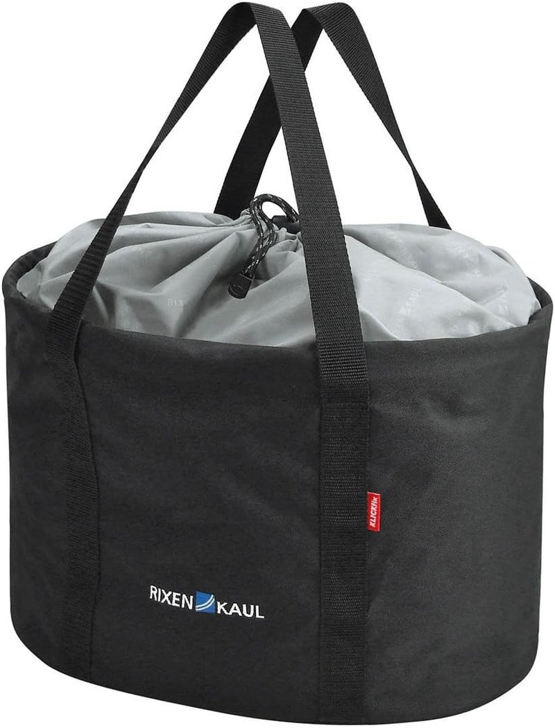 Klickfix Fahrradkorb Shopper Pro, Schwarz, 29 x 38 x 25cm, 0300SP Single, Single