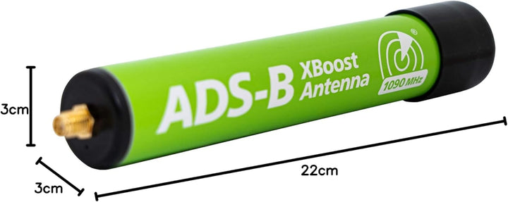 AirNav ADS-B 1090 MHz XBoost Antenne mit SMA Anschluss