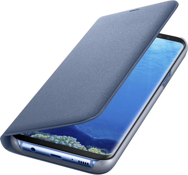 Samsung EF-NG955PLEGWW LED View Schutzhülle für Galaxy S8 Plus blau, blau