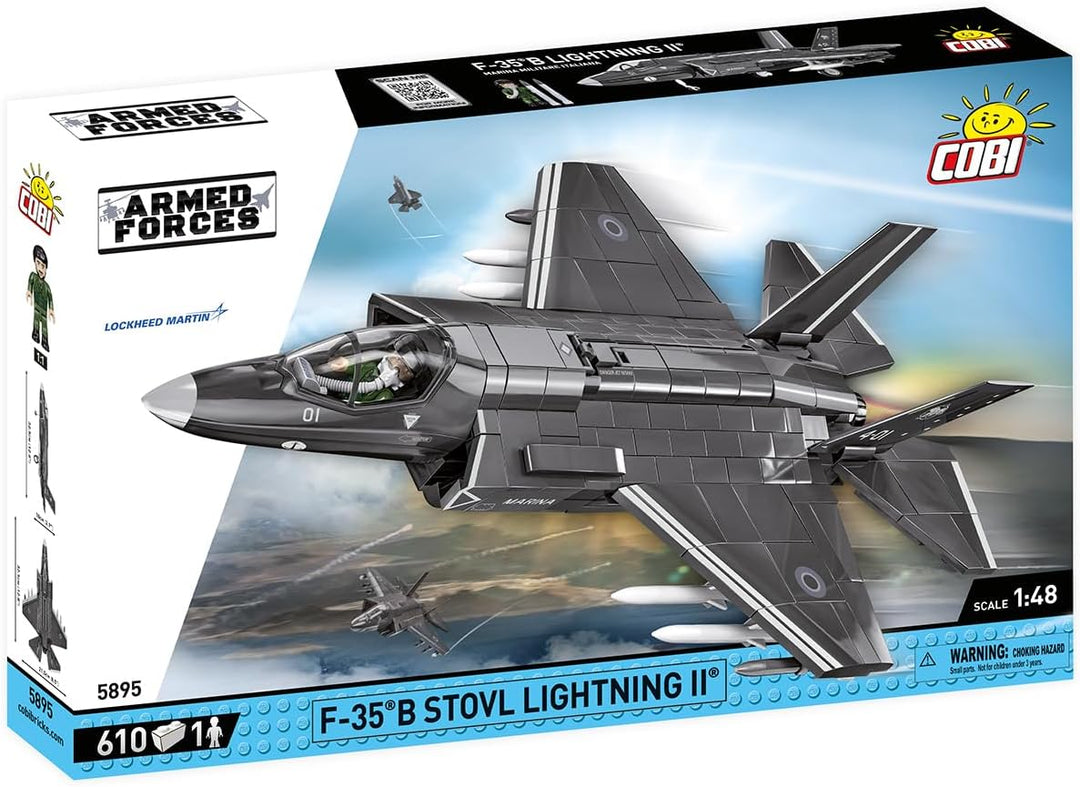COBI.Bike F-35B STOVL Lightning II, Grau Metallisch