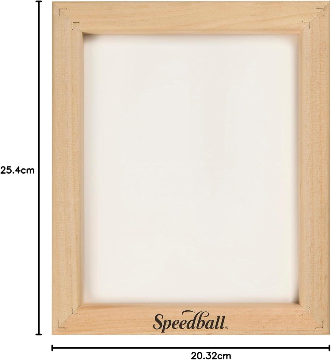 Speedball Assembled Frame W/Fabric 110 Monofilament Screen-8"X10" 8 x 10 Inches, 8 x 10 Inches