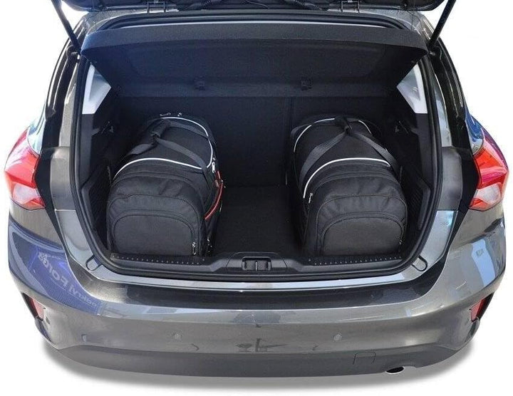 KJUST Dedizierte Reisetaschen 4 stk kompatibel mit FORD FOCUS HATCHBACK IV 2018+