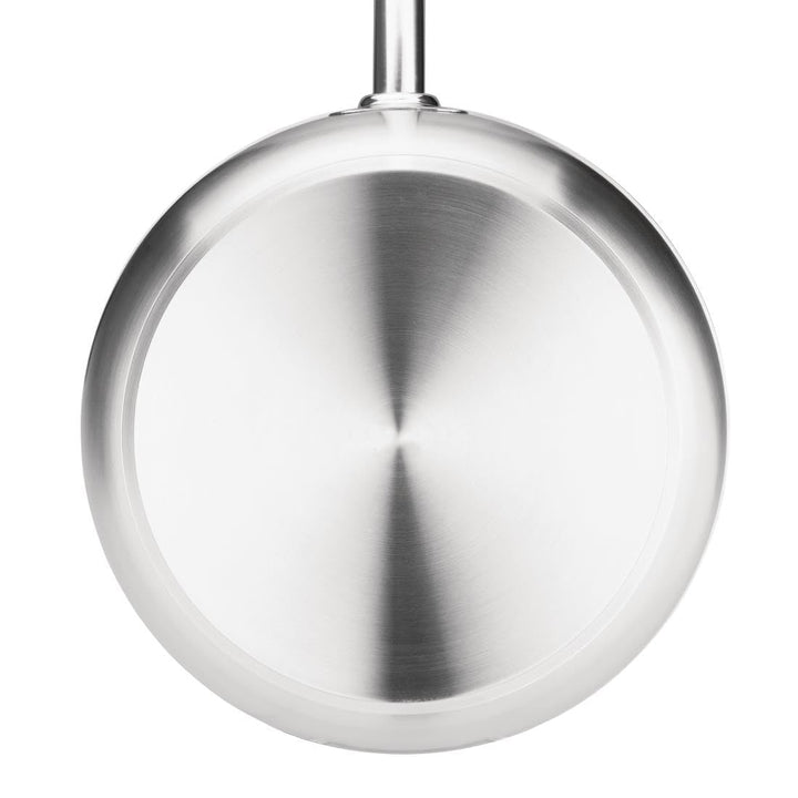 Vogue dreiwändige Pfanne, 280 mm, aus Edelstahl, Braten, Küche, Kochgeschirr 11(Ø)"/ 280mm, 11(Ø)"/