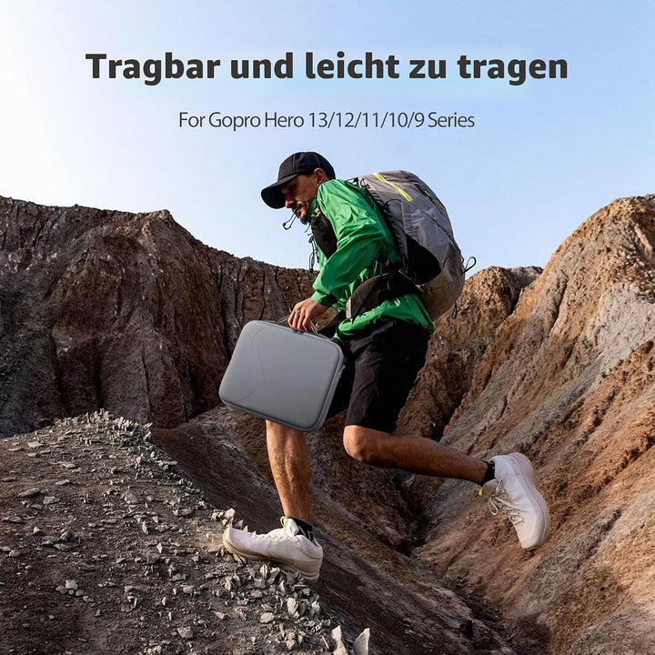 STARTRC VCR Tragetasche für GoPro Hero 13 12 11 10 9 8 7 Action Camera Hard Organizer Case Tasche Zu