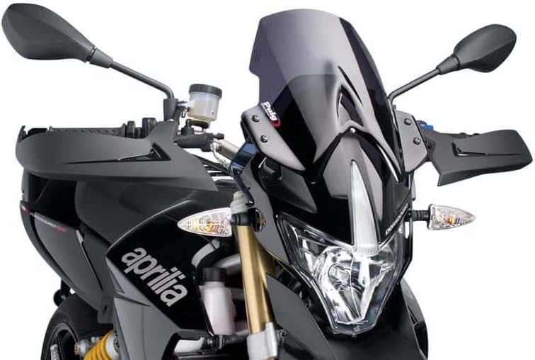 Puig 4947F Windschutzscheibe, Transparent/Dunkelgrau Rauch Stark Getönt, Stark Getönt