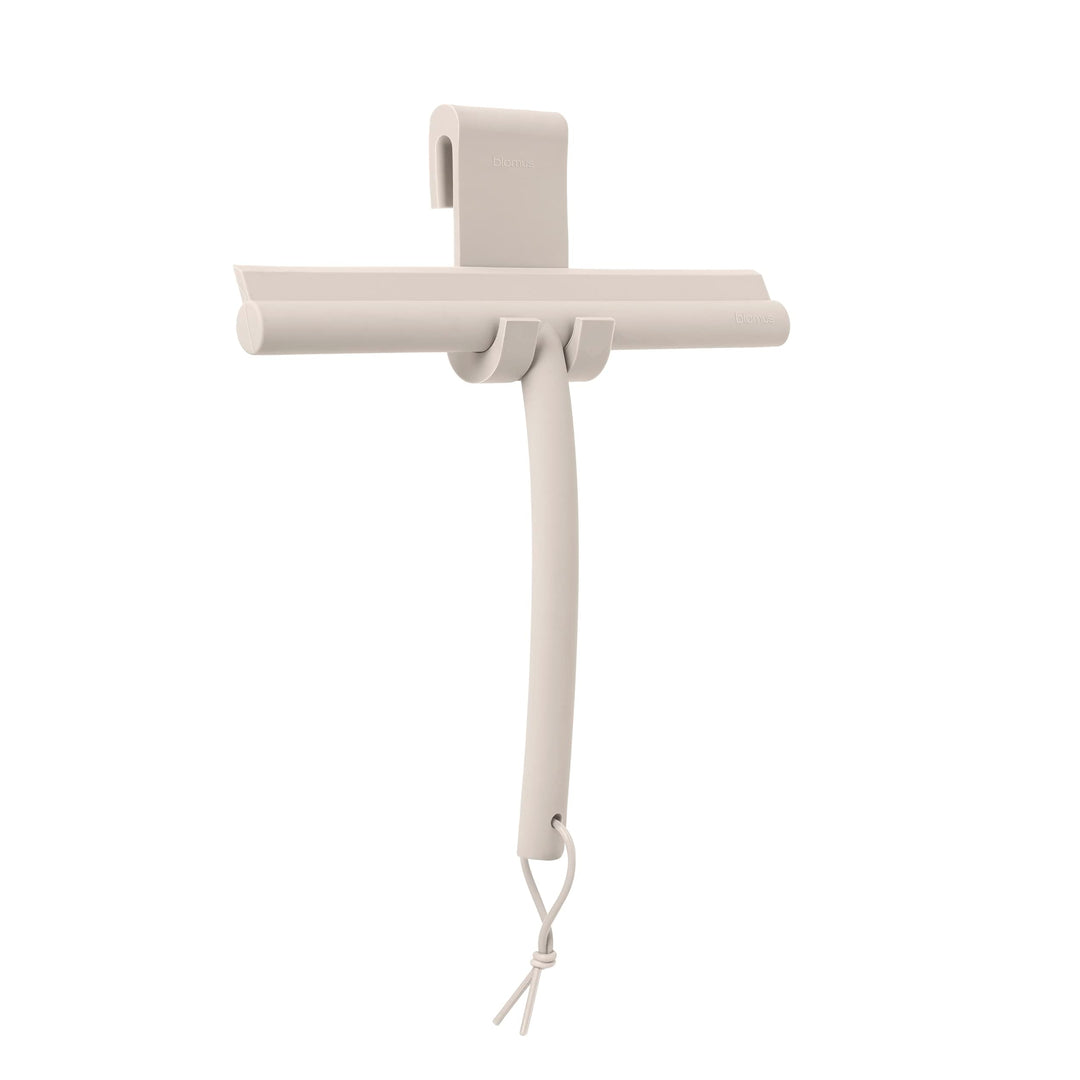 Blomus Duschabzieher -VIPO- Duschwischer mit Halterung 24 cm breit Abzieher aus Silikon für Dusche,
