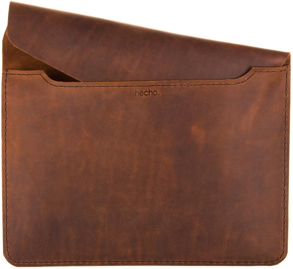 hecho. Leder Hülle Pablo für MacBook Pro 14 Hülle (M1-M3 | 2021-2023) - Handgefertigt | Leder | Fair
