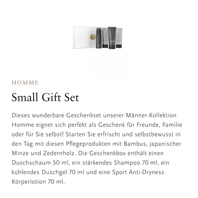 RITUALS Geschenkset für Männer aus der Homme-Kollektion, Klein - mit Zedernholz und Vitamin-E-Komple