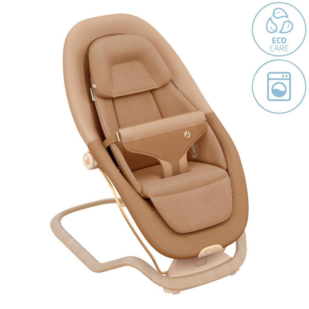 Maxi-Cosi Dove Pro Babywippe, 0–3 Jahre, 0–15 kg, CloudSoft Vibrationen, Gepolsterte Einlage, Verste