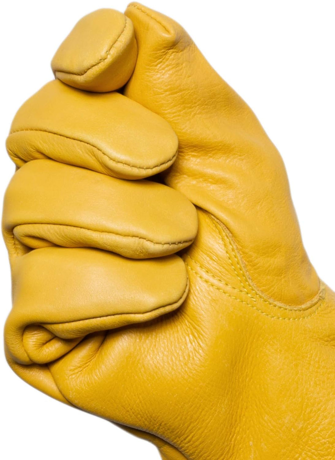 Jah 3003 Lederhandschuh 5 Paar sehr weich gefüttert gelb Gr. 10, 10