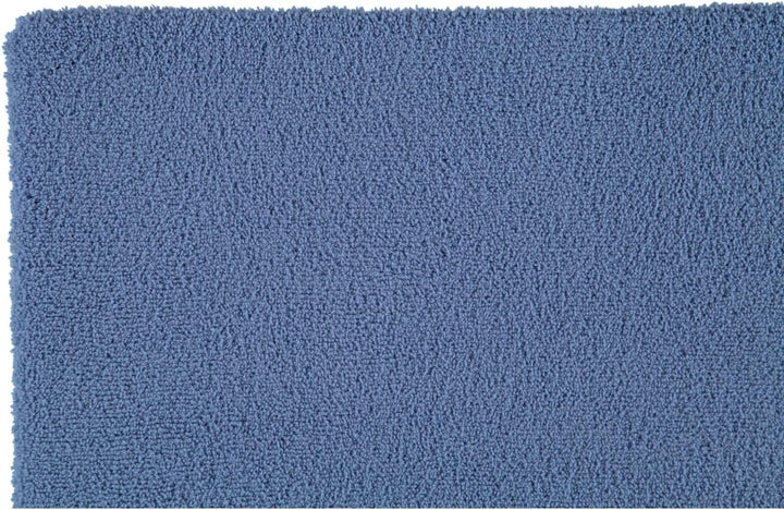 Rhomtuft Badteppiche Square Aqua - 78 Toilettenvorlage mit Ausschnitt 55x60 cm, Toilettenvorlage mit