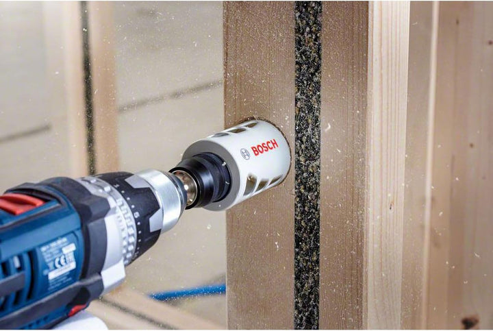 Bosch Professional 14 tlg. Lochsäge HSS BiM Progressor for Wood & Metal Set Sanitär (für rostfreien
